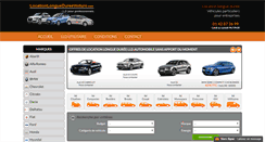 Desktop Screenshot of locationlonguedureevoiture.com